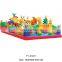 Inflatable castle for animals designed for children.
