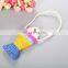New interesting small lanyard fish shape sisal scratch resistant cat claw toy