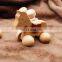 Nature Eco Wood Dog Horse Wooden Friction Car Toy for Baby Children