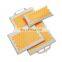 Harbour Natural Linen Large Orange Acupressure Massage Mat and Pillow Set