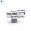 BT3038 Chinese best seller  brass two-way chrome plated basin angle valve
