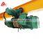 quality assurance single speed hoist with push trolley