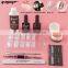 Acrylic Poly gel Kit 7 colors 30ml Hard Poly-gel Kit Soak Off Quick Nail Extension Brush Tips Set