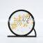 Chinese Round Screen Silk Embroidered Painting Gift Furnishing Ornaments Craft for Home decoration