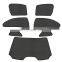 Factory Magnetic Sunshade Luxury Car Side Window Shade Durable Car Curtains Custom Fit Car Foldable Window 5pcs/set