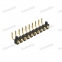 Dnenlink 2.54mm pitch Single Row H2.5mm Right Angle DIP type PogoPin Male Header With Peg