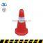 High quality height 50cm Soft Flexible PE plastic traffic cone TC003