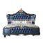 Classic European Style Brand Bed And Queen Size Bed With Wood Carving
