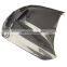 For Cadillac 2019+ CT4 GTS Style Replacement type Car Gloss varnish carbon fiber Hood Bonnet