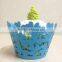 Nice Laser Cut Tree Leaves Cupcake Wrappers for Wedding Decoration