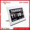 Hot sell High definition digital big screen digital calendar day clock for elder