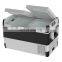 Dual Zone Dual Temperature control home AC and car 12/24v dc dual use 75L 79 Quart car compressor cooler refrigerator price