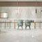 Polished white marble wall panels marble stone wall facing