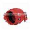 OEM cast iron hand water mist fire fighting equipment pipe clamp parts