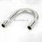 OEM 6061 6063 Aluminum U Bend Type Hose Medical Use Control Gas Liquid Flow With Machining Thread