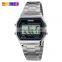 Skmei 1123 Gold Men Wristwatch Digital Luxury Men Watch Stainless Steel Waterproof Custom Logo