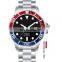 2018 best selling products luxury men steel watch with waterproof 100m