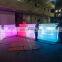 Western Style Commercial Event Rental Restaurant Bar Tables Remote Control RGB Colors Nightclub LED Lighted Bar Counter