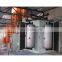 Sand blasting line for enamel water heater production
