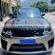 For Range Rover Sport SVR two-sided carbon fiber engine cover open hole heat dissipation 2014-2018