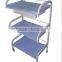 Beiqi Wholesale Salon Hairdresser Barber Hair Beauty Storage Salon Trolley Drawers Colouring Spa Cart