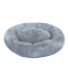 Meow Love Soft Indoor Pet Rest Sleeping Bed Sofa Round Donut Cat Bed Calming Washable Plush Dog Bed
