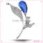 Fashion Cheap Rhinestone Brooch for wedding in bulk beautiful diamond brooch