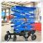 four wheel mobile hydraulic scissor lift