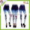 manufactory custom sublimation Compression tight yoga leggings print, wholesale fitness yoga leggings