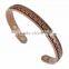 Bangle, PT8204 Copper Therapy Bangle Bracelet, Magnetic Bracelet Jewelry Wholesale