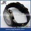 fathers day gifts luxury brand watch 10atm silicone stainless steel back water resistant watch