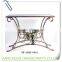 Decorative Metal Wine Rack For 8 Bottles