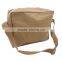 2016  express china Brown Kraft and Tyvek paper bag with detachable shoulder strap  special paper bag