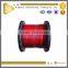 7x7 red vinyl coated wire rope