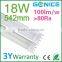 Single Tube 2G11 Led Factory Lamp LED Tube 18w 542mm 2016 New Led Lights