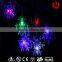 crystal snowflake multi color decorative icicle lights