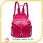 China Manufacturer wholesale school backpack / leather school backpack