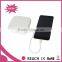 Portable power bank 3000 mAH / Slim power bank mirror compact / Squaer power bank with LED mirror