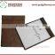 High quality leather menu card holder