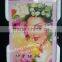 13x18cm glass clip photo frame with foam padding