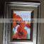 wholesale classical black personalized PS plastic photo picture frame standing and hanging