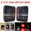 NEWEST ARRIVAL !! 6"x 8" Jeep LED Tail Light for Jeep Wrangler Led Trailer Tail Lights