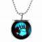 Trending noctilucent jewelry wholesale bloodcurdling design halloween necklace