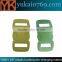 Yukai Color changing plastic 3/8 " buckles,quick side relase buckles for backpacks