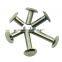 Wholesale nickel free colorful decoration double head rivet for garments shoes bags