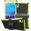 Shockproof Hybrid Rubber Stand Phone Case For Sony Xperia M4 Aqua