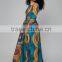 New Design Ladies' Fashion Maxi Dress High Quality Women African Ethnic Print Dress