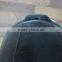 rubber pail with steel handle,Recycled rubber bucket,cubo de goma 8L