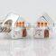 Custom made genuine silver european enamel house bead
