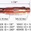 Professional collet body with low price